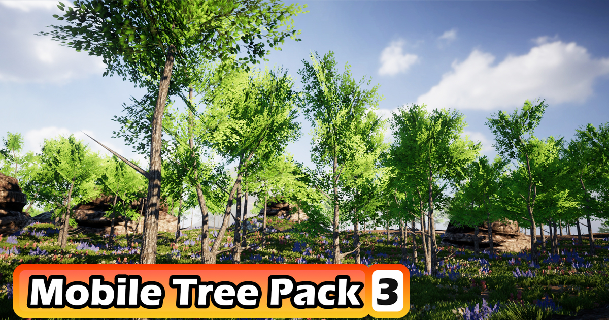 Mobile Tree Pack 3 (for URP)
