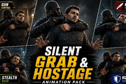 Silent Grab & Hostage Animation Pack
