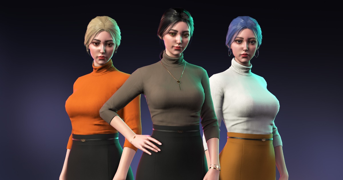 Streetwear Girl 1 (13) - Street Wear Girls Pack | Characters | Unity ...