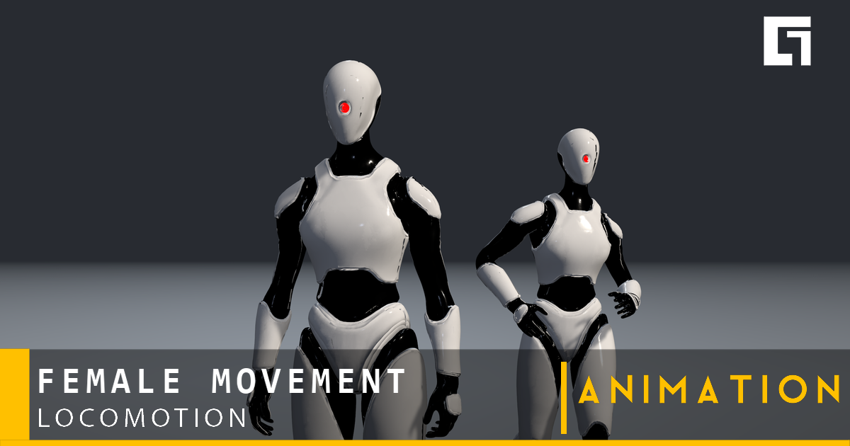 Female Movement – Motion Capture Animation Pack | 3D Animations | Unity ...