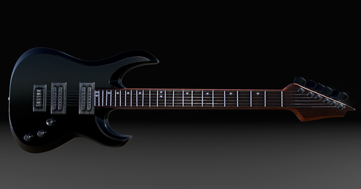 Guitar | 3D Props | Unity Asset Store