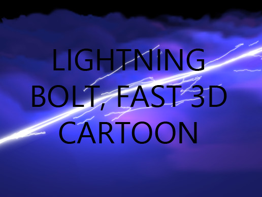 LIGHTNING BOLT, FAST 3D CARTOON | Environment | Unity Asset Store
