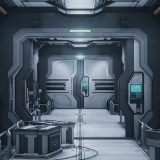 modular sci-fi corridor pack 1 HDRP
