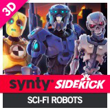 Sci-Fi Robots – Sidekick Modular Characters by Synty