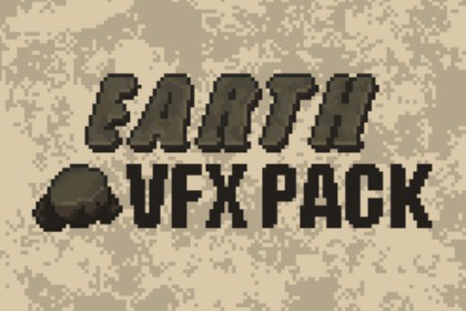 2D Pixel Art Earth VFX Pack