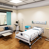 Hospital Room Interior – Medical Environment