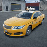 Generic taxi sedan