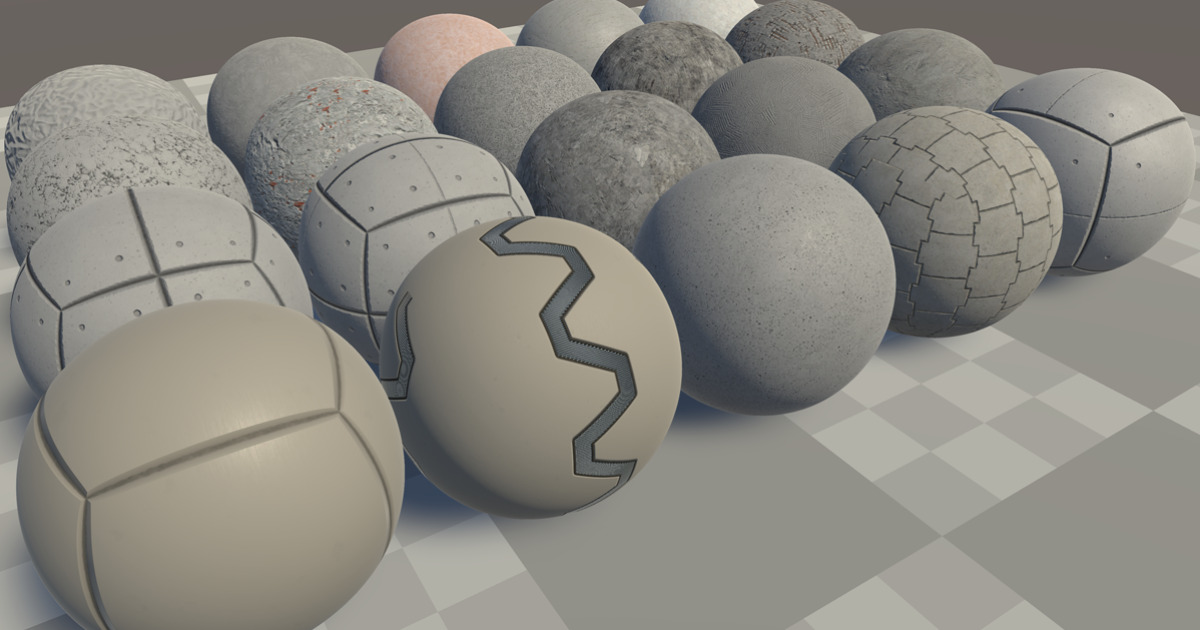 Yughues Free Concrete Materials | 2D Concrete | Unity Asset Store