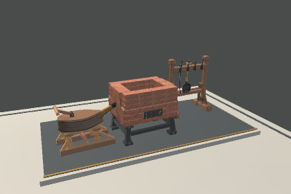 Copperleaf Workshop - Static Smithing and Craft Props