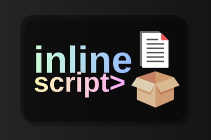 Inline Script
