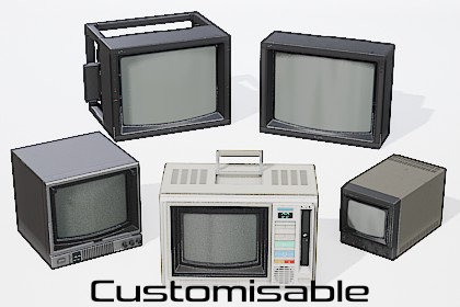 80s TVs Vol.4 Professional CRTs