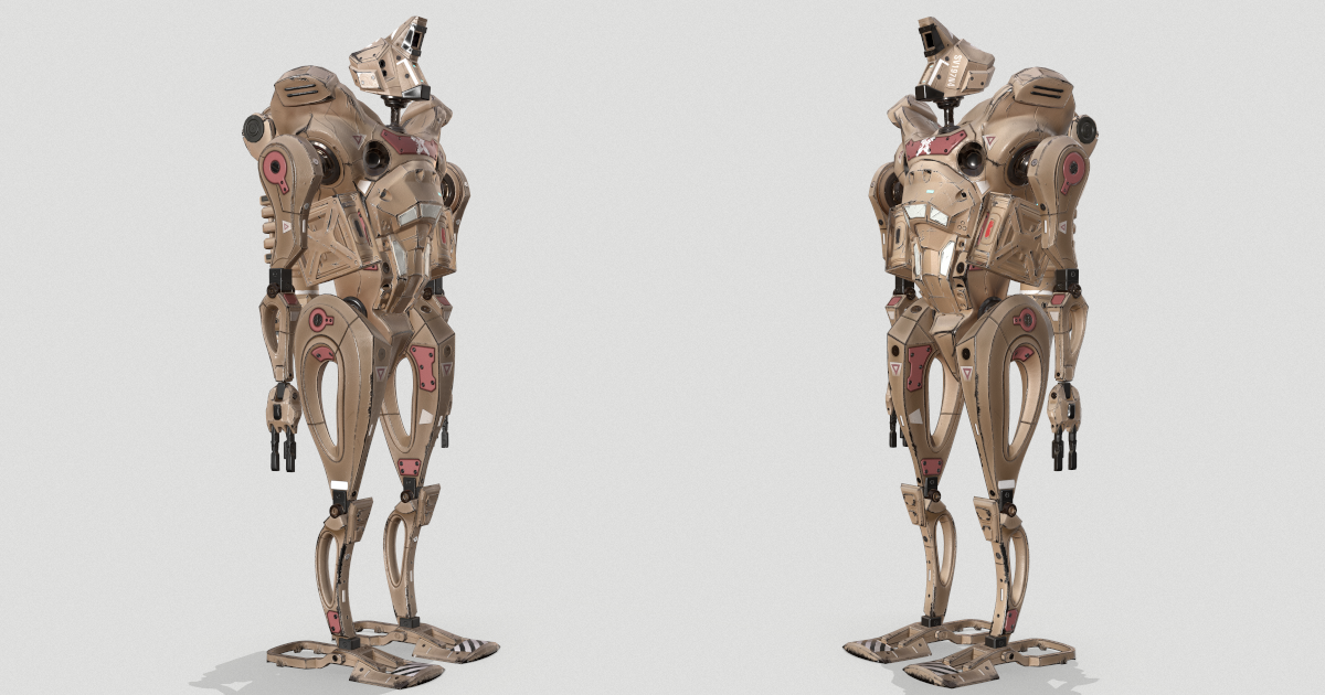 Robot Mortar (Pierrot) | 3D Robots | Unity Asset Store