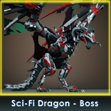 Sci-Fi Dragon Boss