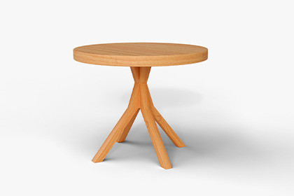 Modern Round Wooden Stool