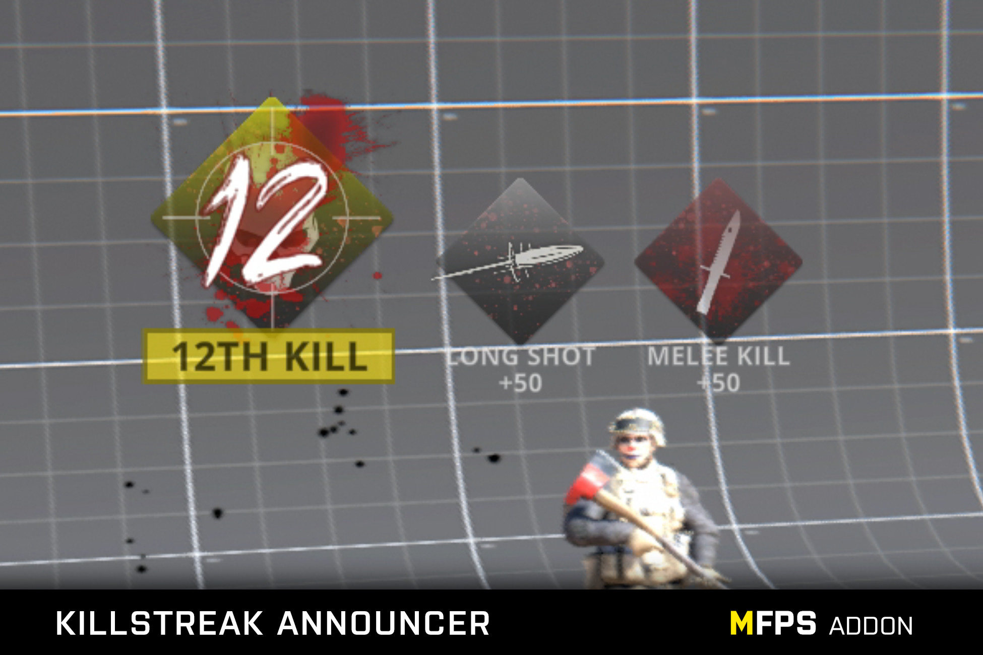 Killstreak Announcer - MFPS Addon, image 1