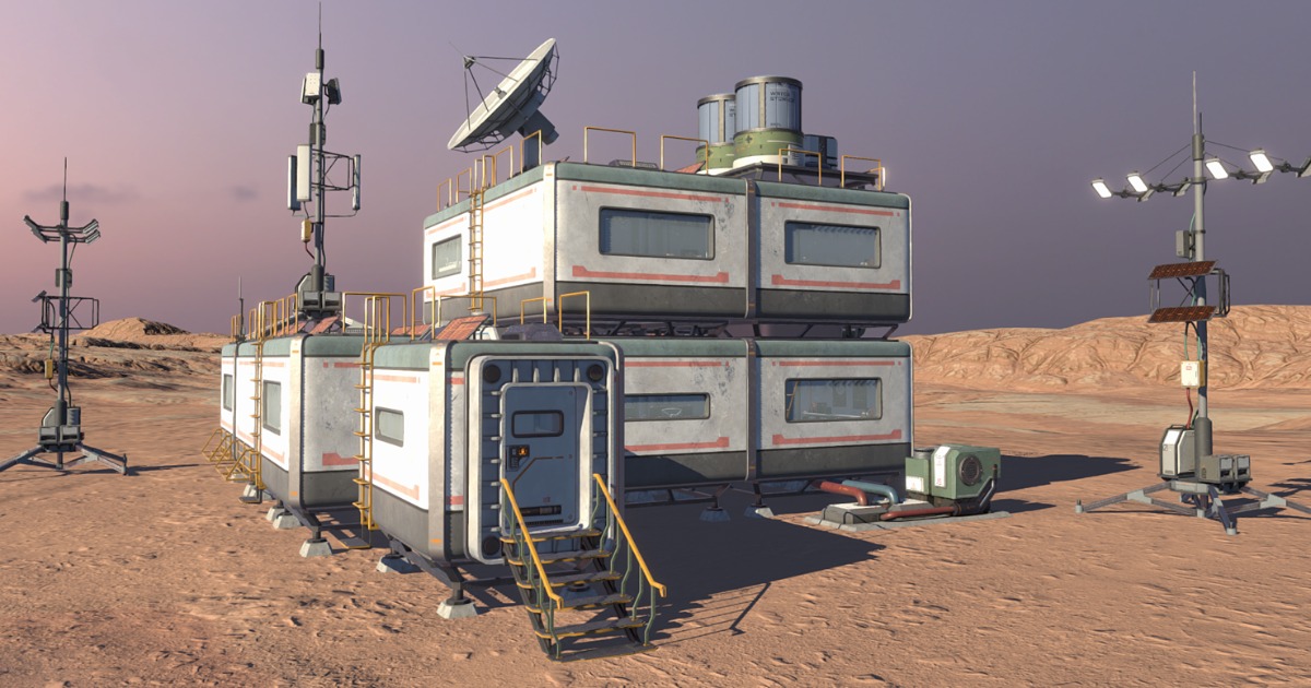 sci fi base module pack | 3D Sci-Fi | Unity Asset Store