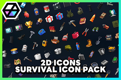 2D Icons - Survival Icon Pack