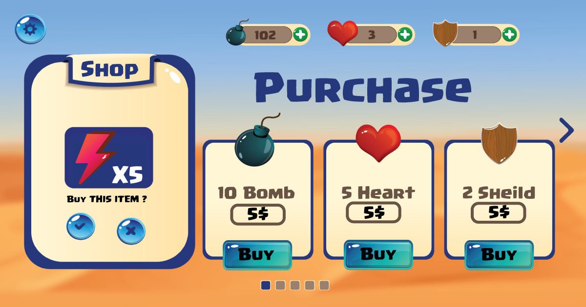 Awesome Game UI pack 9 | 2D Icons | Unity Asset Store