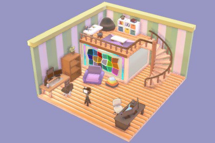 Cozy Tiny World: Room07