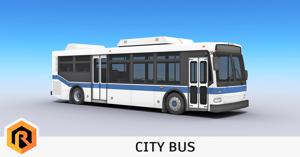 City Bus | 3D Vehicles | Unity Asset Store