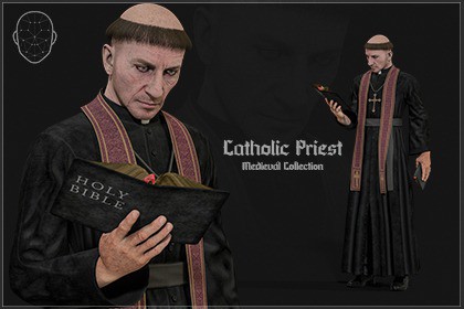 Catholic Priest — Medieval Collection