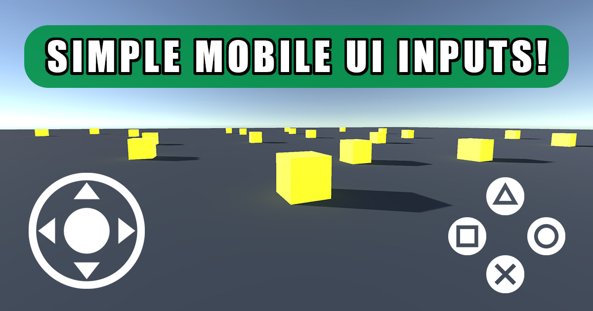 Simple Mobile UI Inputs | Input Management | Unity Asset Store