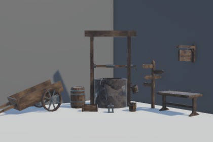 Stylized Medieval Props – Essentials Pack