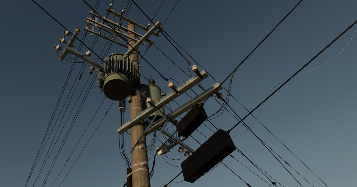 Japanese urban utility pole - Pack | 3D 전자제품 | Unity Asset Store