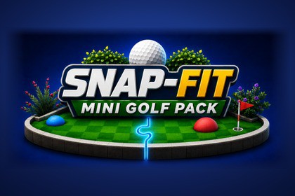 Snap-Fit Mini Golf Pack