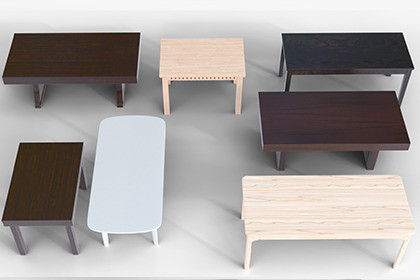7 Wooden & Modern Table Pack 3