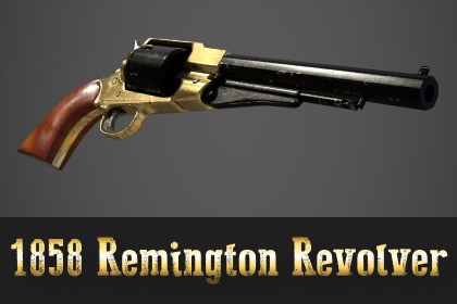 1858 Remington Revolver