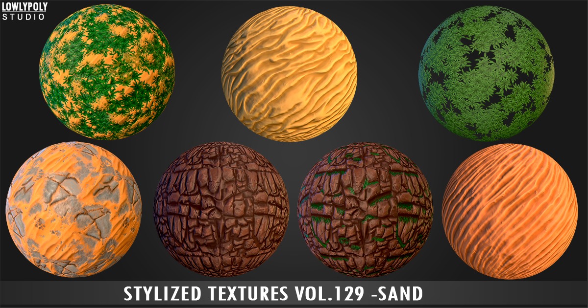 Sand Box Texture Unity Sand Vol.129 - Stylized Textures | 2D Nature | Unity Asset Store