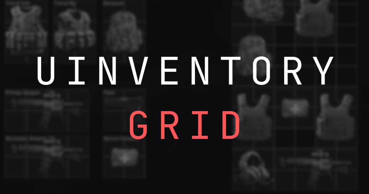 Uni Inventory Map UInventoryGrid | Add-Ons | Unity Asset Store