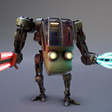 SCI FI: LIGHT MELEE MECH