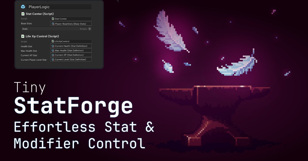Tiny StatForge - Effortless Stat & Modifier Control | Game Toolkits ...
