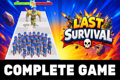 Last Survival 3D Gate Runner Mobile Template