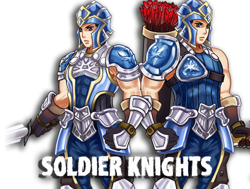 2d Unity Knight 2D RPG Soldier Knights | 2D Characters | Unity Asset Store