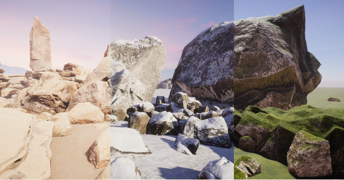 Pro Rocks | 3D Environments | Unity Asset Store