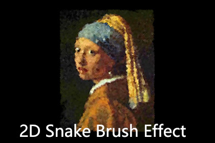 2D Snake Brush Effect By maything