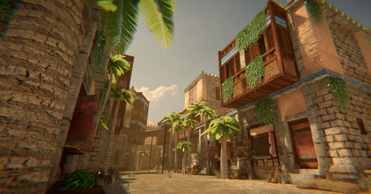 Eastern city - Grand bazaar | 3D 주변환경 | Unity Asset Store