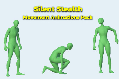 Silent Stealth Movement Animations