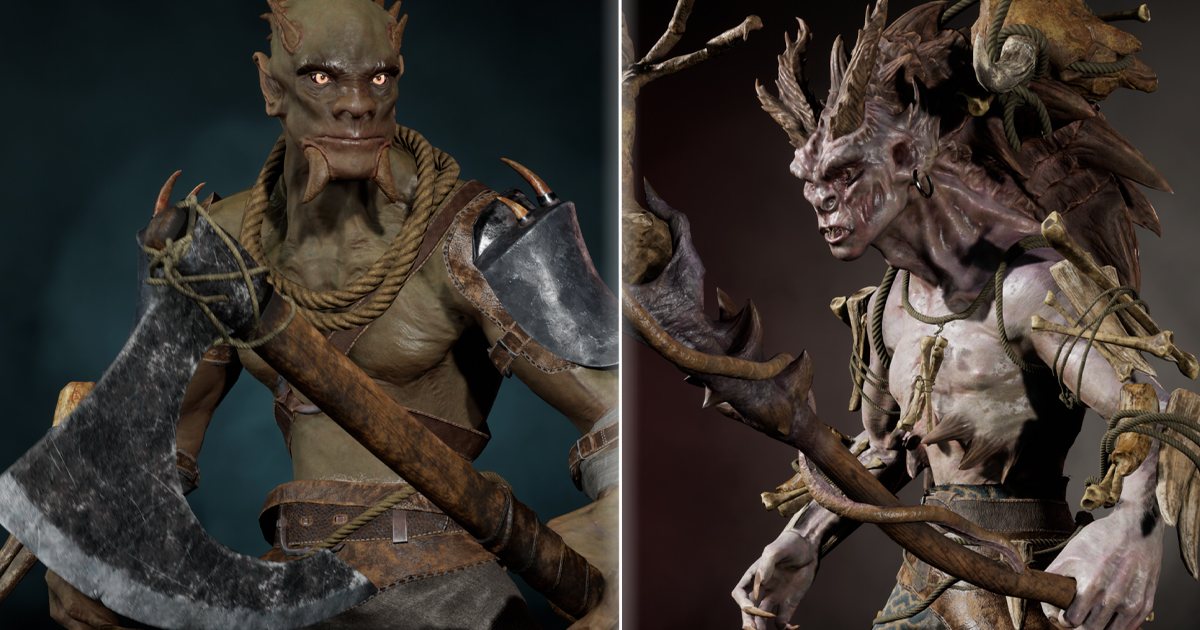 Monster Boss 2in1 | 3D Creatures | Unity Asset Store