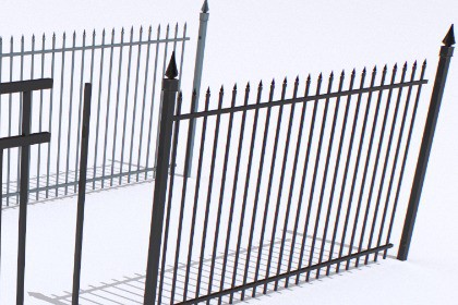 Metal Fences Pack 2