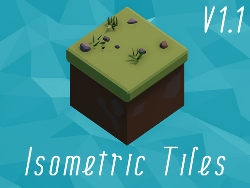 Low Poly Isometric Tiles - Cartoon Pack | 3D Environments | Unity Asset ...