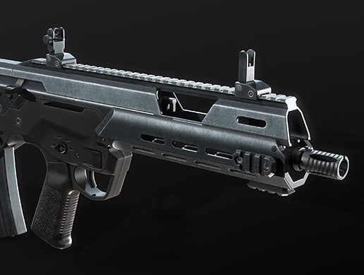 Ms556 M556 Bullpup Assault Rifle | 3D 枪支 | Unity Asset Store