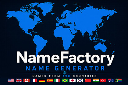 NameFactory - Character Name Generator