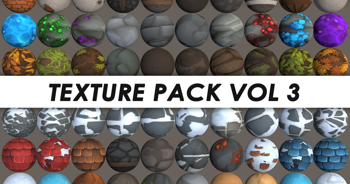 Hand Painted Textures - Pack Vol 3 | 2D Textures & Materials | Unity ...