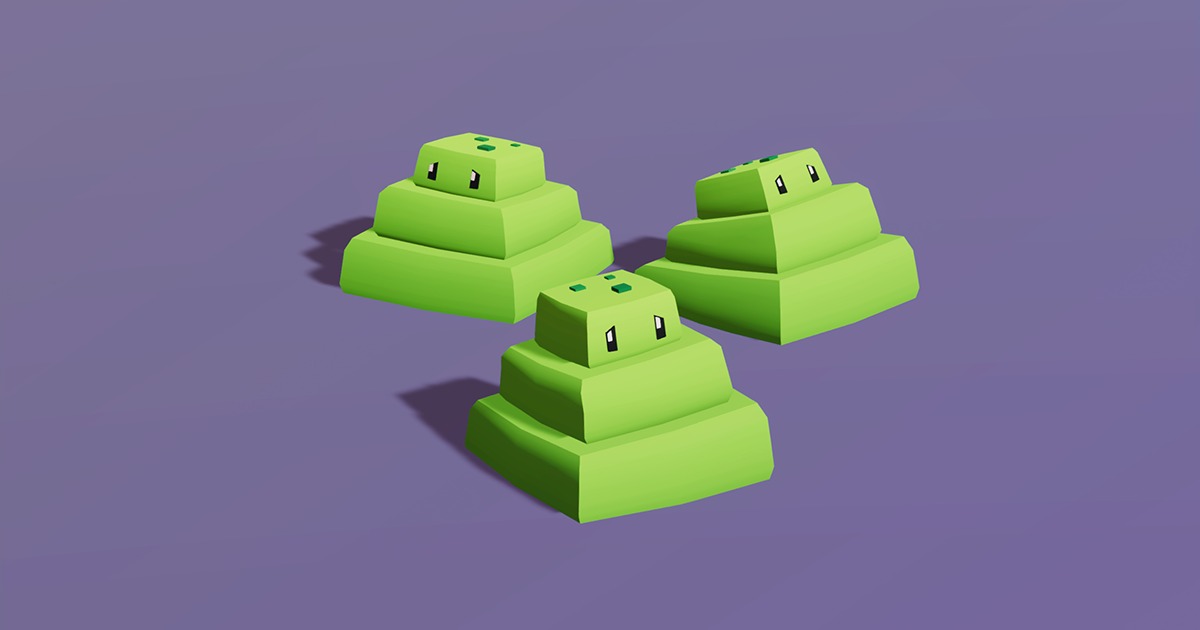 Slime Jelly Toon Series | 3D Creatures | Unity Asset Store