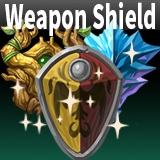 Fantasy Warrior Weapon Shield Set Pack