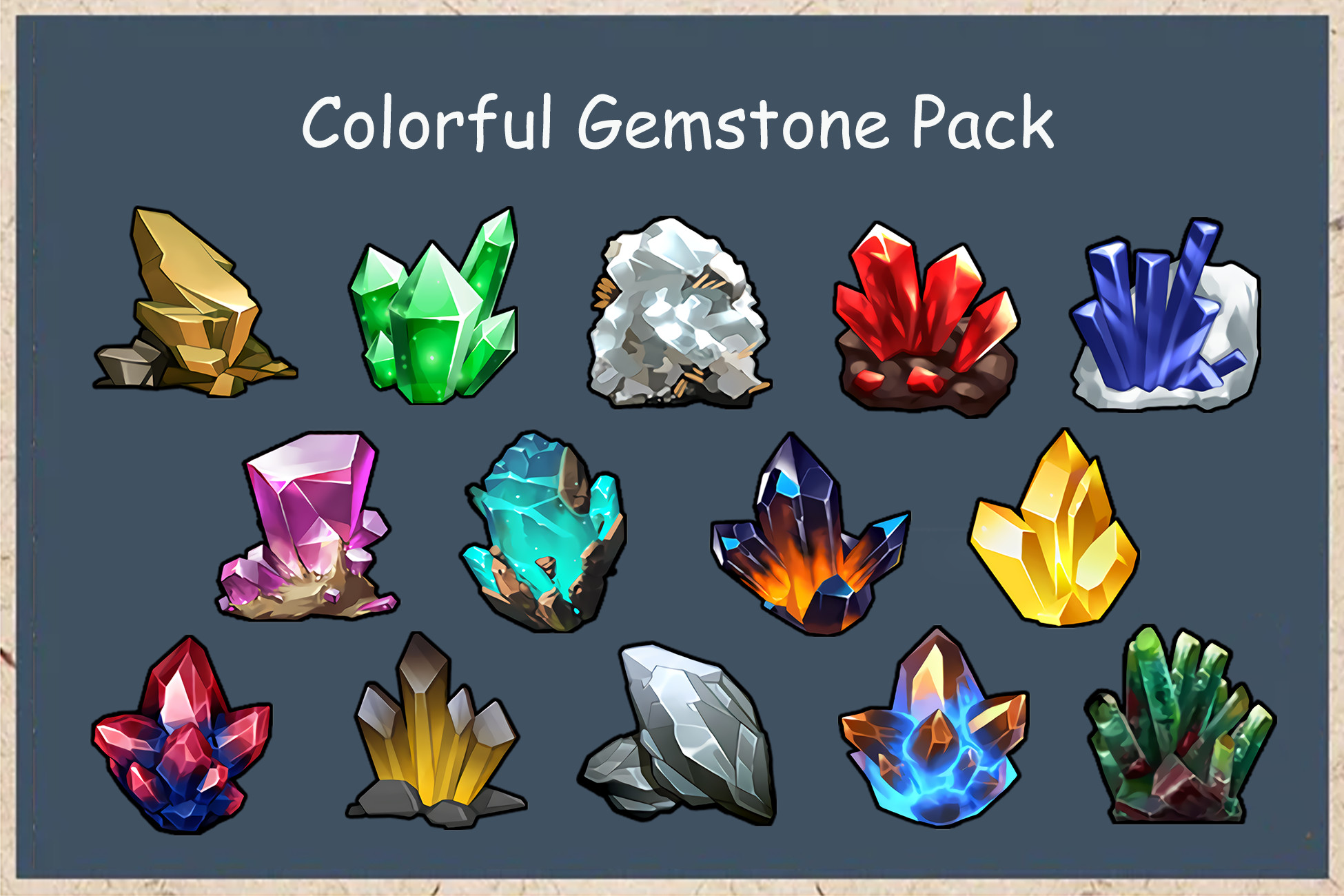 Colorful Gemstone Pack | 2D Icons | Unity Asset Store Colorful Gemstone Pack | 2D Icons | Unity Asset Store